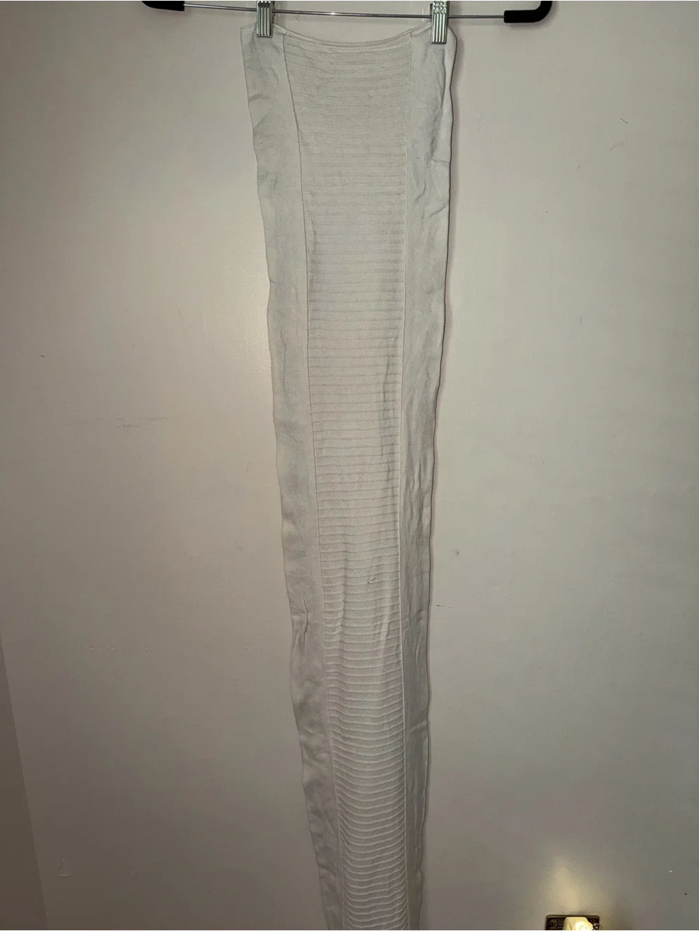 Armani Exchange White Scarf